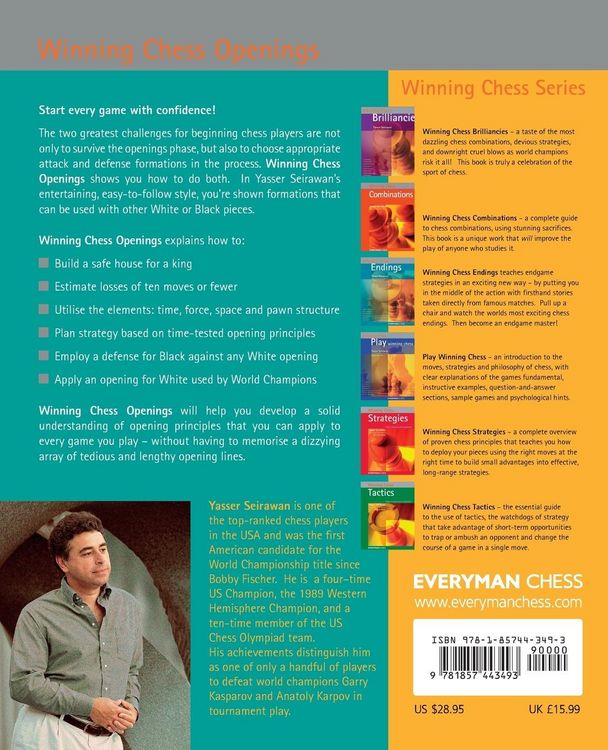 Produktbild: Winning Chess Openings