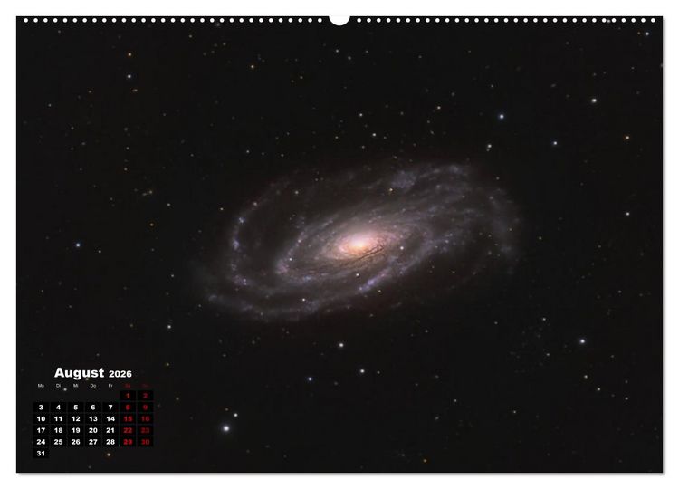 Produktbild: InfinityAstro - die Unendlichkeit im Bild - Astrofotos von Roland Schliessus (hochwertiger Premium Wandkalender 2026 DIN A2 quer), Kunstdruck in Hochglanz