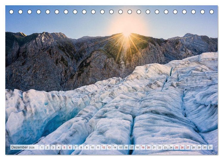 Produktbild: Neuseeland - Landschaftstr&auml;ume (Tischkalender 2026 DIN A5 quer), CALVENDO Monatskalender