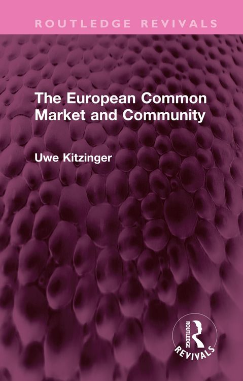 Produktbild: The European Common Market and Community