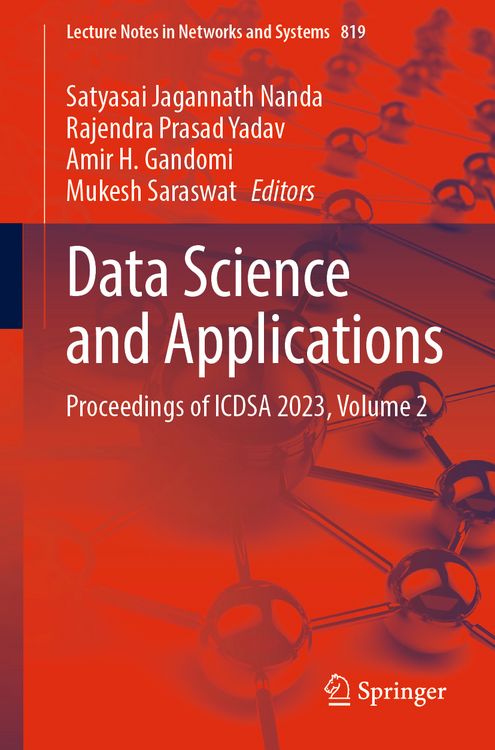Produktbild: Data Science and Applications
