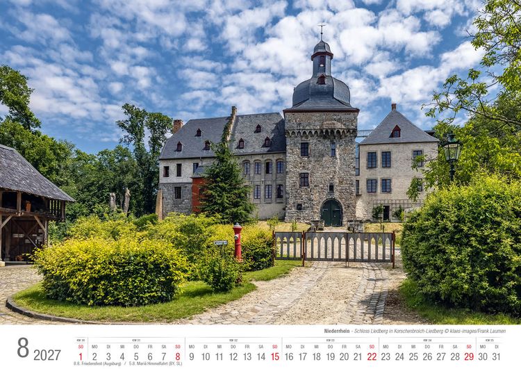 Produktbild: Niederrhein 2027 Bildkalender A3 Spiralbindung