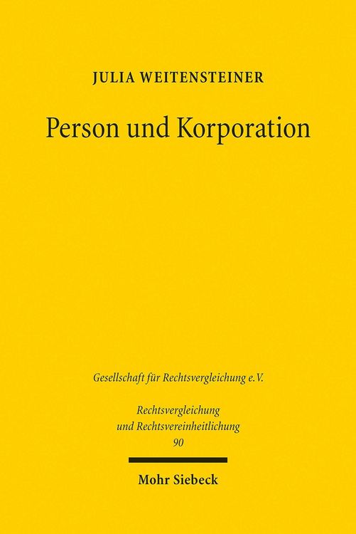 Produktbild: Person und Korporation