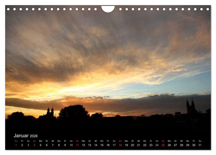 Produktbild: Wolken (Wandkalender 2026 DIN A4 quer), CALVENDO Monatskalender