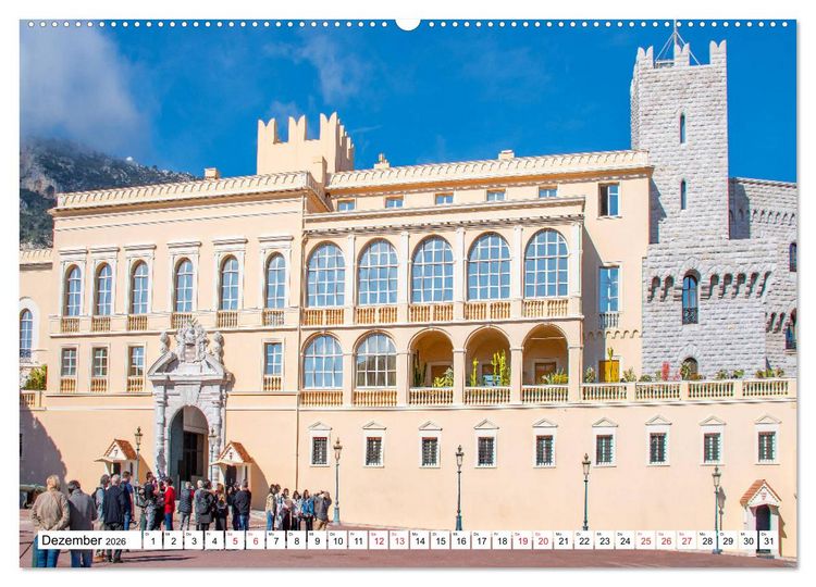 Produktbild: Monaco - Reiseziel am Mittelmeer (Wandkalender 2026 DIN A2 quer), CALVENDO Monatskalender