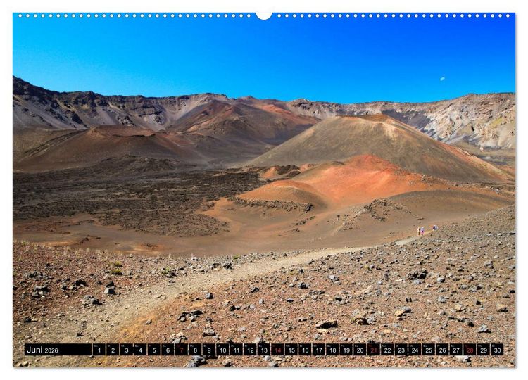 Produktbild: Wandern auf Hawaii - Berge im Pazifik (hochwertiger Premium Wandkalender 2026 DIN A2 quer), Kunstdruck in Hochglanz