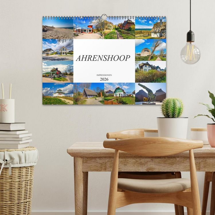 Produktbild: Ahrenshoop Impressionen (Wandkalender 2026 DIN A3 quer), CALVENDO Monatskalender