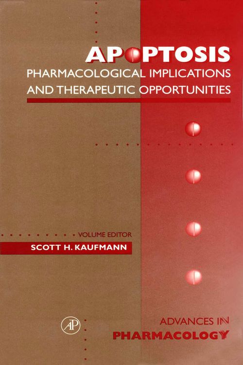 Produktbild: Apoptotis: Pharmacological Implications and Therapeutic Opportunities
