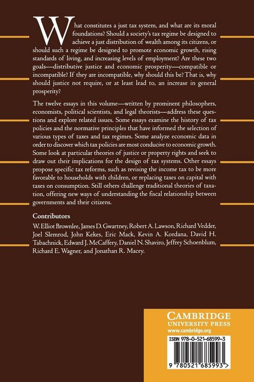Produktbild: Taxation, Economic Prosperity, and Distributive Justice