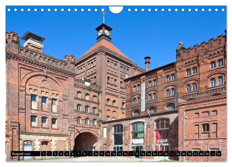 Produktbild: DESSAU - Eine Stadt mit vielen Gesichtern (Wandkalender 2026 DIN A4 quer), CALVENDO Monatskalender
