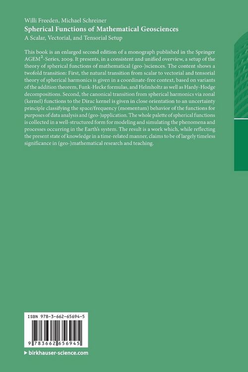 Produktbild: Spherical Functions of Mathematical Geosciences