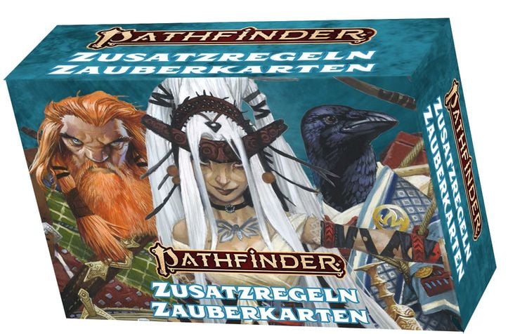 Produktbild: Pathfinder 2 - Zusatzregeln-Zauberkarten