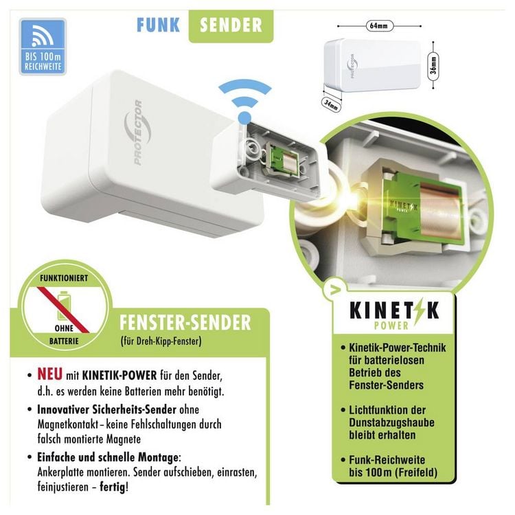 Produktbild: Protector Funk-Abluftsteuerung ASK-5030 1800W