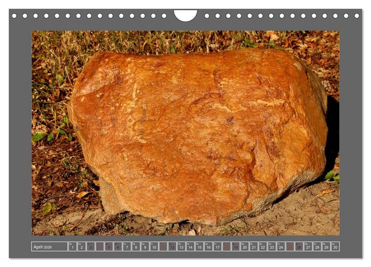 Produktbild: Gesteine und mineralische Bildungen (Wandkalender 2026 DIN A4 quer), CALVENDO Monatskalender