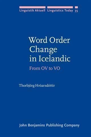 Produktbild: Word Order Change in Icelandic