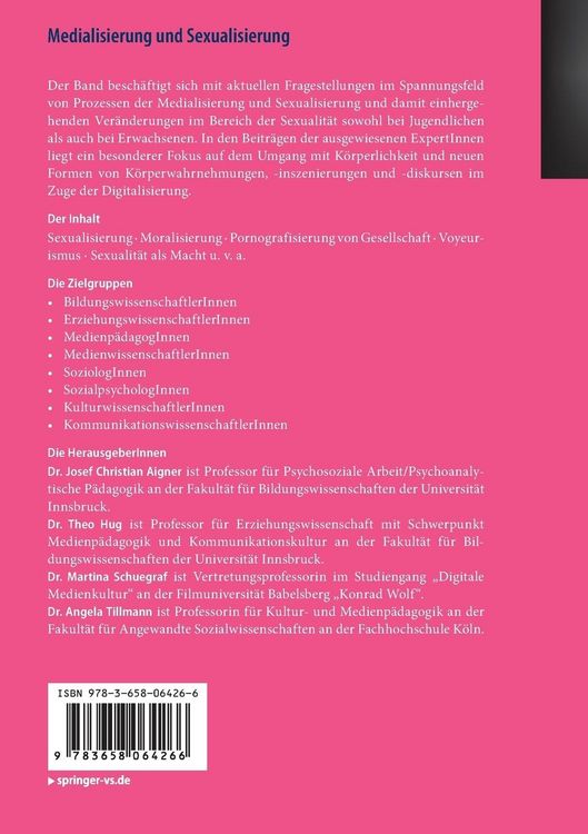 Produktbild: Medialisierung und Sexualisierung