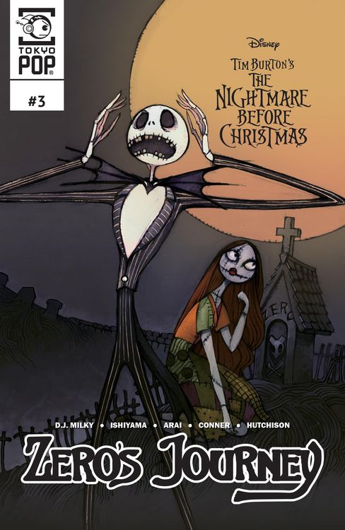 Produktbild: Disney Manga: Tim Burton's The Nightmare Before Christmas -- Zero's Journey Issue #03