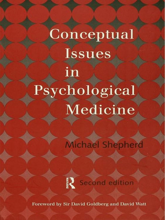 Produktbild: Conceptual Issues in Psychological Medicine