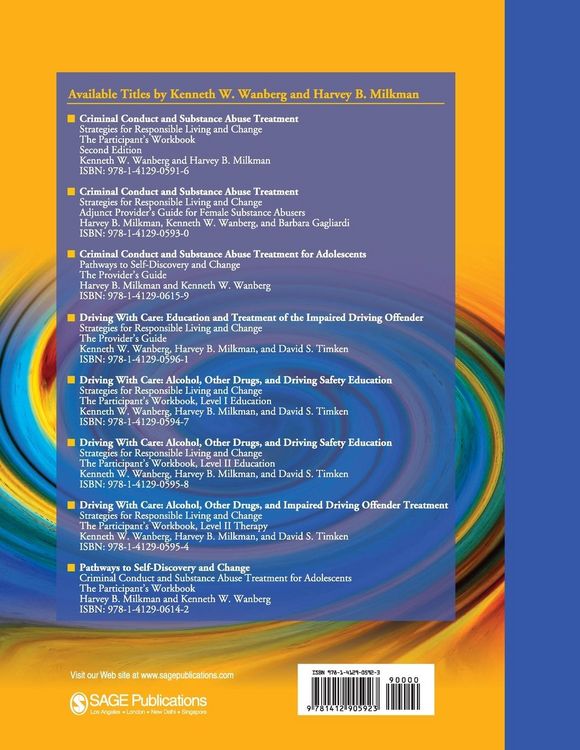 Produktbild: Criminal Conduct and Substance Abuse Treatment - The Provider's Guide