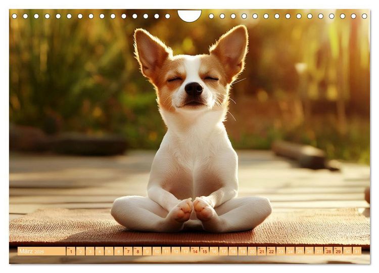 Produktbild: Lustige Sportarten f&uuml;r Hunde (Wandkalender 2026 DIN A4 quer), CALVENDO Monatskalender
