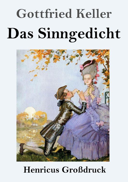 Produktbild: Das Sinngedicht (Gro&szlig;druck)