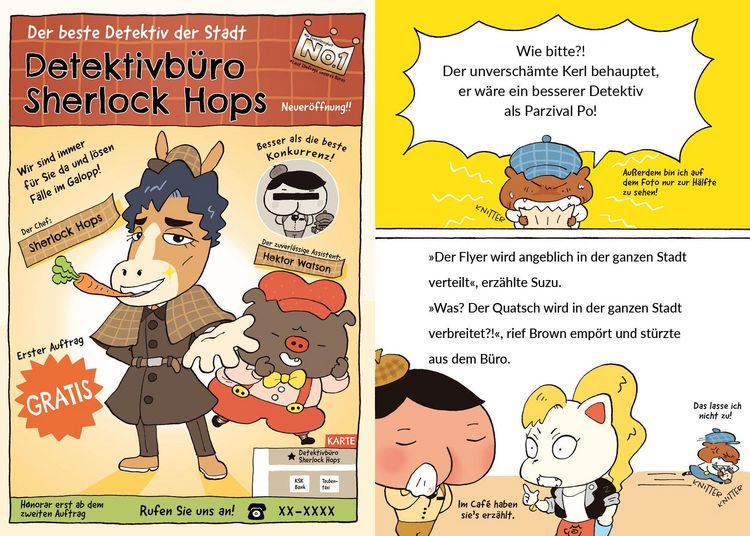 Produktbild: Detektiv Parzival Po (6) &ndash; Detektivb&uuml;ro in Gefahr
