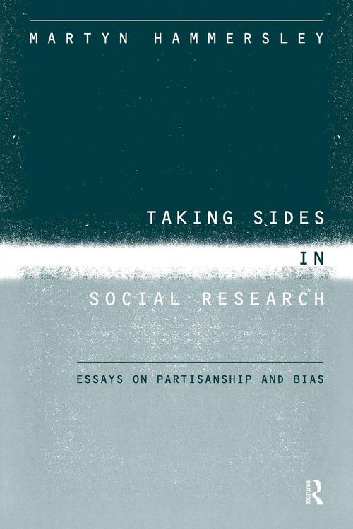 Produktbild: Taking Sides in Social Research