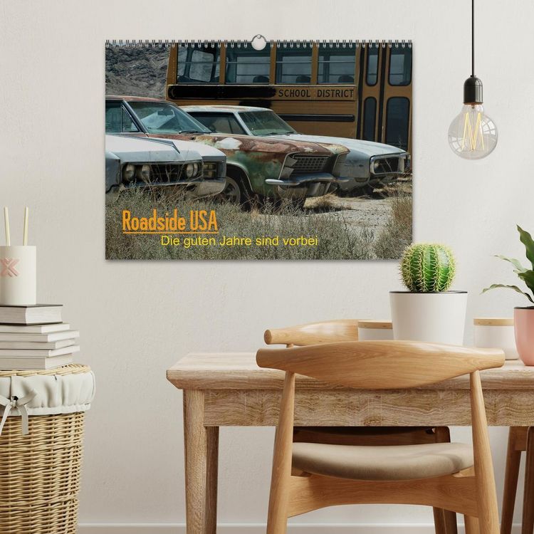 Produktbild: Roadside USA - Die guten Jahre sind vorbei (Wandkalender 2026 DIN A3 quer), CALVENDO Monatskalender