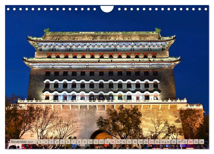 Produktbild: Erlebnis China (Wandkalender 2027 DIN A4 quer), CALVENDO Monatskalender