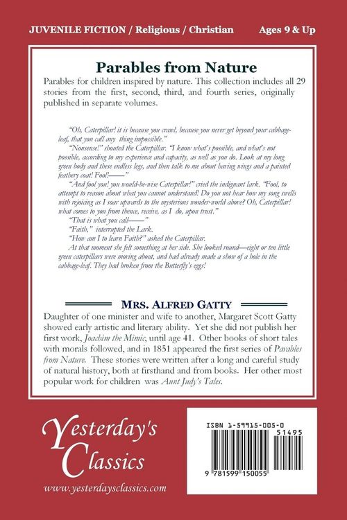 Produktbild: Parables from Nature (Yesterday's Classics)