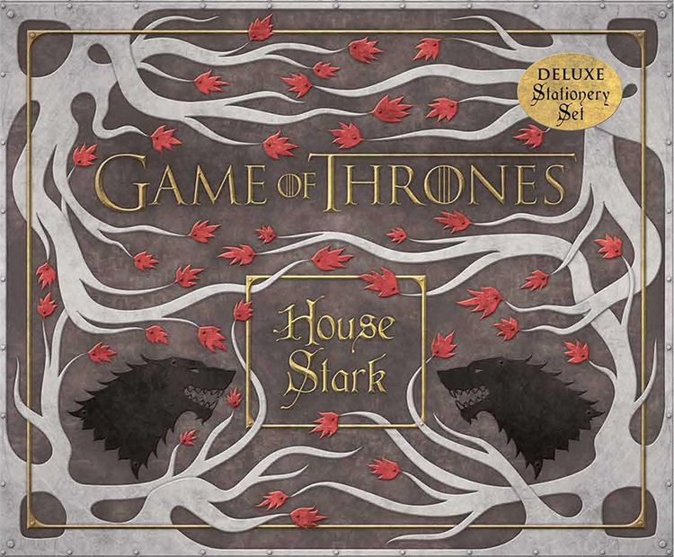 Produktbild: Game of Thrones: House Stark Deluxe Stationery Set