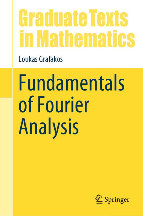 Produktbild: Fundamentals of Fourier Analysis