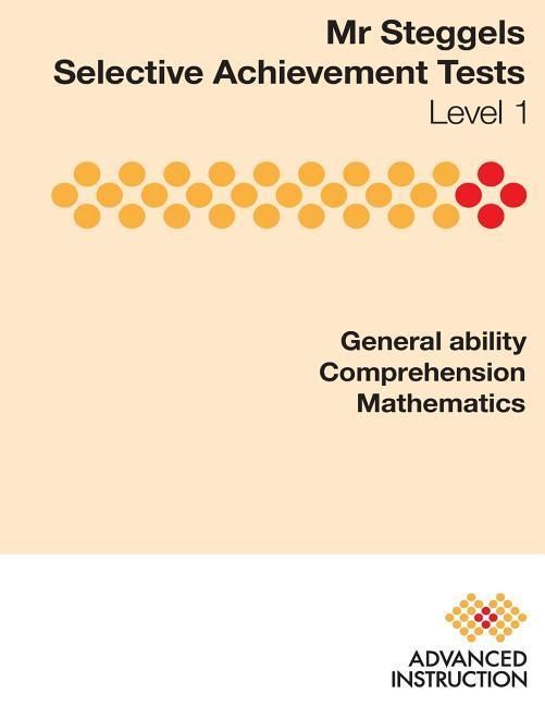 Produktbild: Mr Steggels Selective Achievement Tests Level 1
