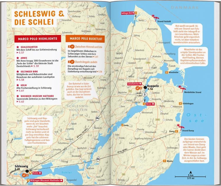 Produktbild: MARCO POLO Reisef&uuml;hrer Ostseek&uuml;ste, Schleswig-Holstein
