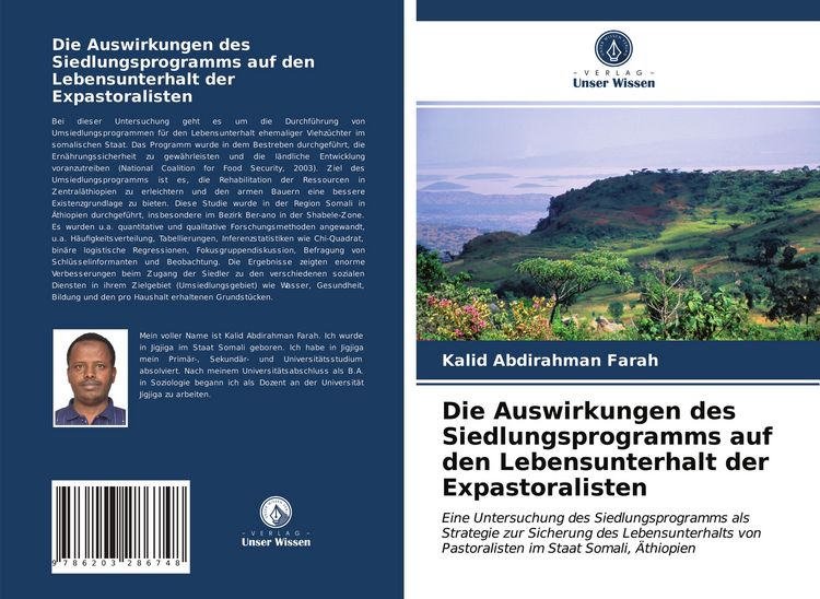 Produktbild: Die Auswirkungen des Siedlungsprogramms auf den Lebensunterhalt der Expastoralisten