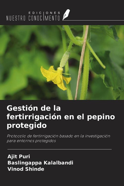 Produktbild: Gesti&oacute;n de la fertirrigaci&oacute;n en el pepino protegido