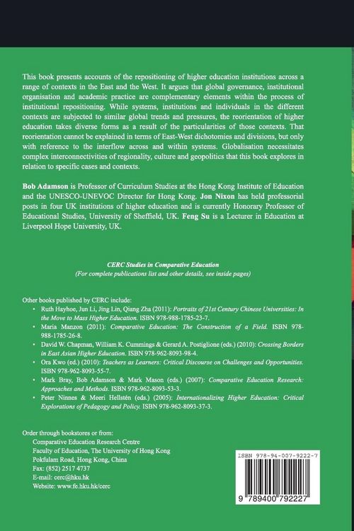 Produktbild: The Reorientation of Higher Education