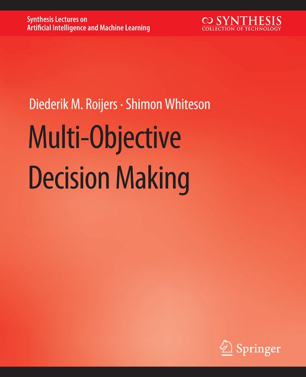 Produktbild: Multi-Objective Decision Making