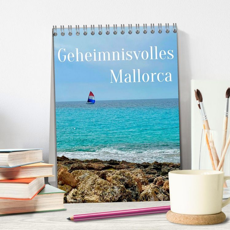 Produktbild: Geheimnisvolles Mallorca (Tischkalender 2026 DIN A5 hoch), CALVENDO Monatskalender