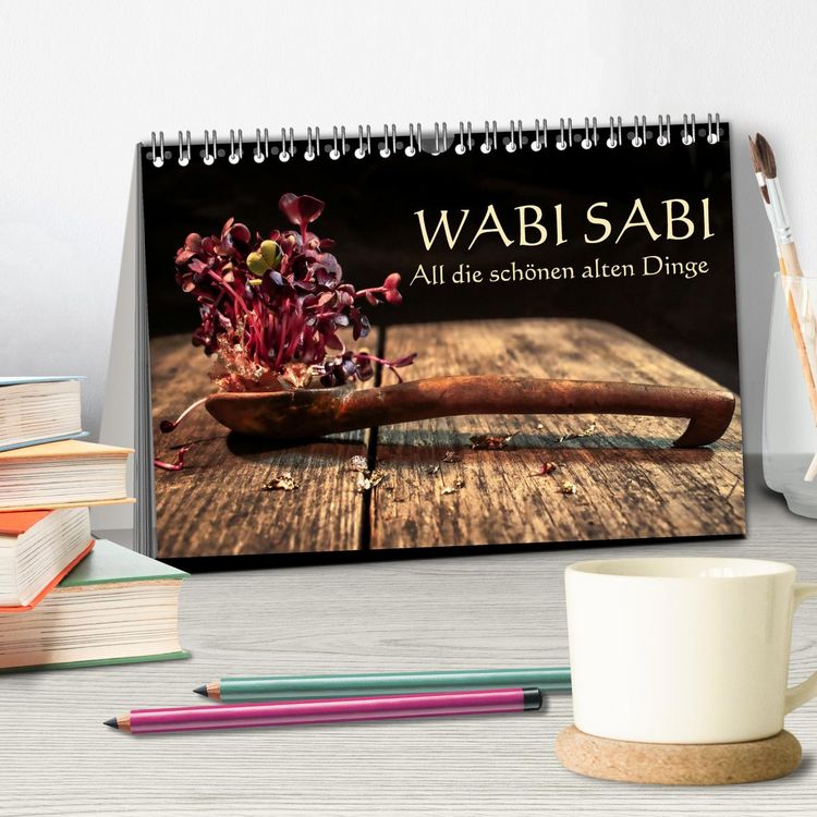 Produktbild: Wabi Sabi: All die sch&ouml;nen alten Dinge (Tischkalender 2026 DIN A5 quer), CALVENDO Monatskalender