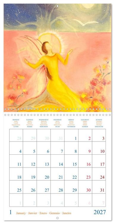 Produktbild: Colorful Fairies (Wall Calendar 2027 12 &times; 12 Inch) CALVENDO 12 Month Wall Calendar