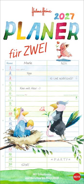 Produktbild: Helme Heine: Planer f&uuml;r zwei 2027