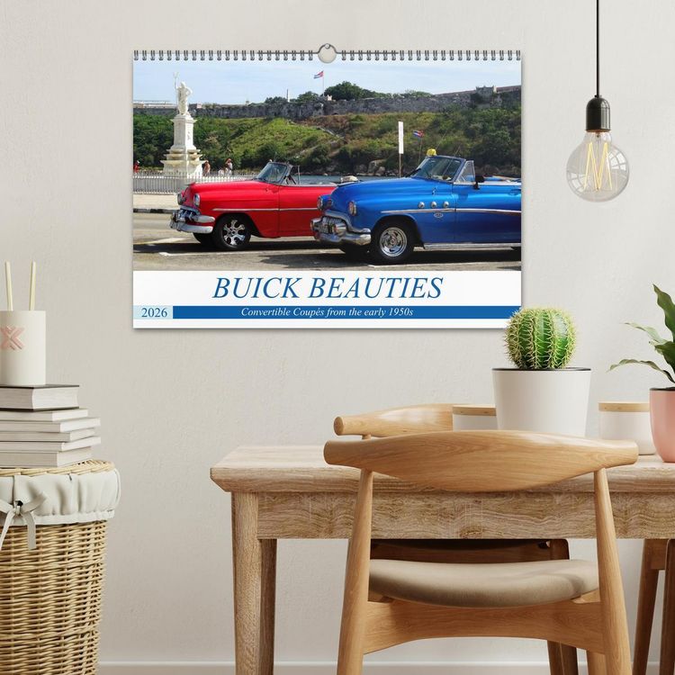 Produktbild: BUICK BEAUTIES (Wall Calendar 2026 DIN A3 landscape), CALVENDO 12 Month Wall Calendar