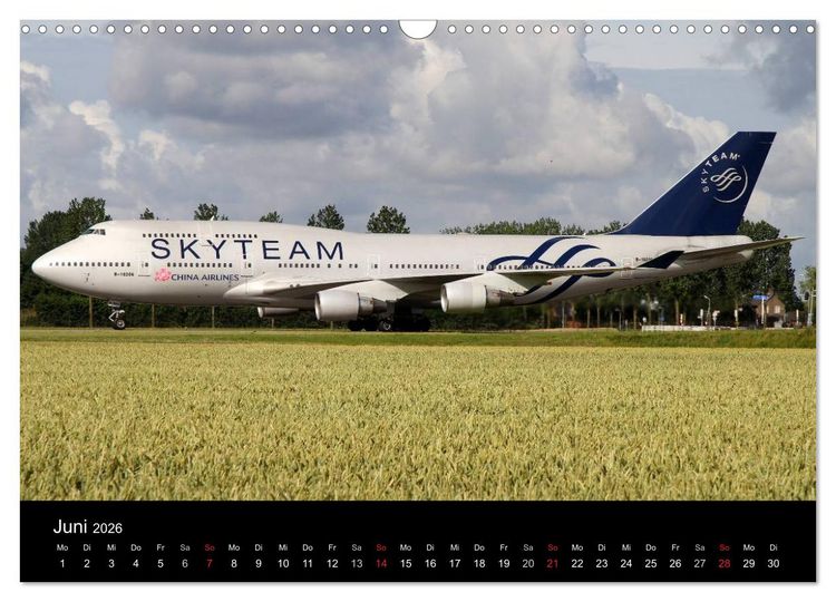 Produktbild: Faszination Flugzeug (Wandkalender 2026 DIN A3 quer), CALVENDO Monatskalender