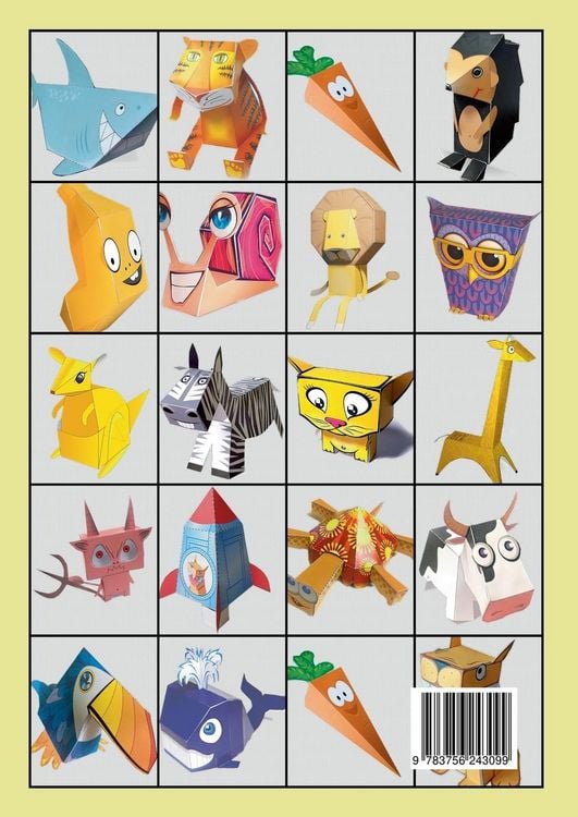 Produktbild: Papiermodell Papercraft Pepakura