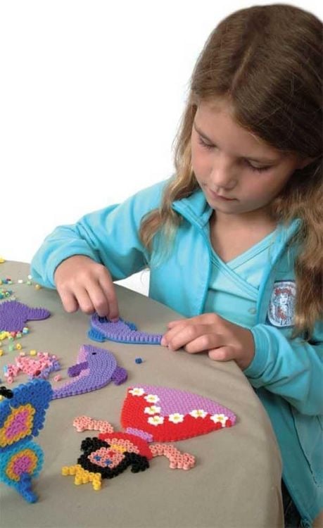 Produktbild: Hama&reg; B&uuml;gelperlen Midi - Vollton Mix 3000 Perlen (22 Farben).
