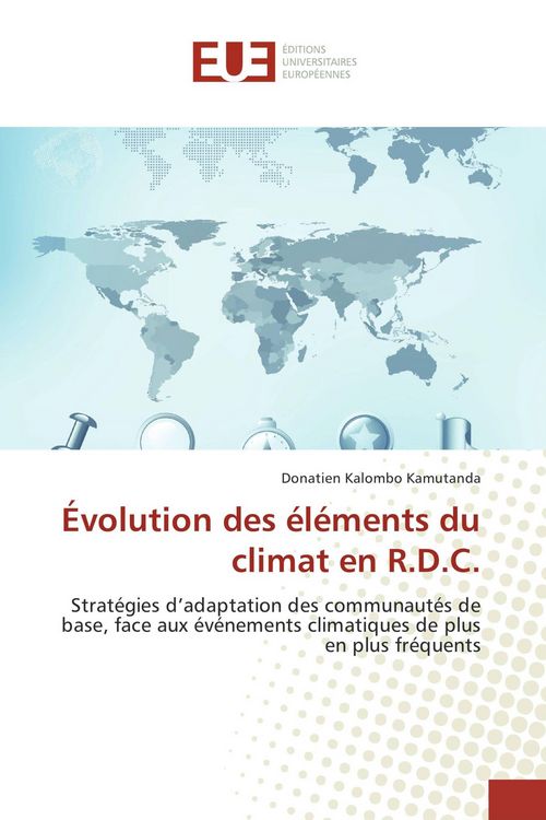 Produktbild: &Eacute;volution des &eacute;l&eacute;ments du climat en R.D.C.