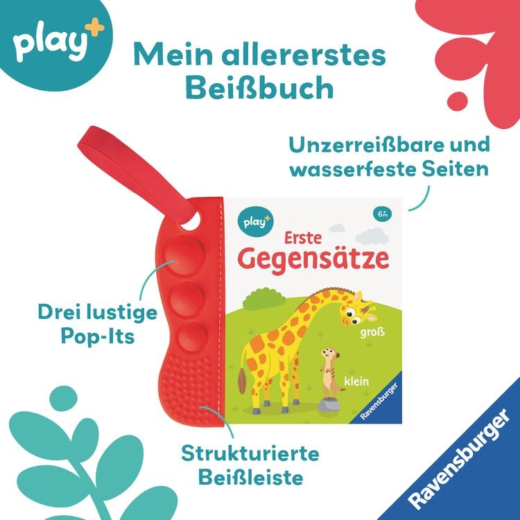 Produktbild: Play+ flip&pop Erste Gegens&auml;tze - ab 6 Monate