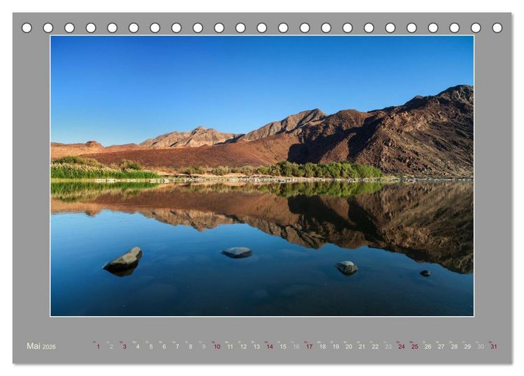 Produktbild: Namibia - Die Farben der Namib (Tischkalender 2026 DIN A5 quer), CALVENDO Monatskalender