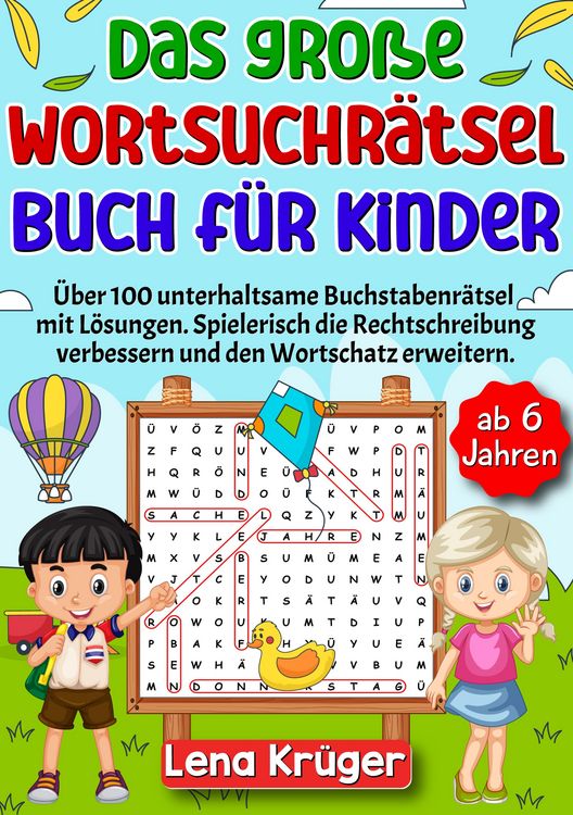 Produktbild: Das gro&szlig;e Wortsuchr&auml;tsel Buch f&uuml;r Kinder ab 6 Jahren